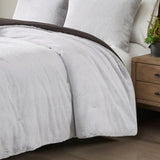 Full/Queen Faux Fur to Mink Down Alternative Comforter Set B03597271