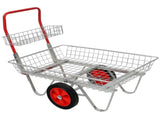 Garden Centre Trolley Heavy Duty Garden Utility Cart with Wheels, Rolling Storage Trolley for W465P320384