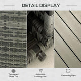 Pieces Patio Furniture Set 91652978