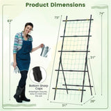 74 inch plant rack cucumber mesh rack 61114292