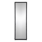 ZUN 23" x 72" Full Length Mirror with Metal Beaded Frame, Rectangular Oversized Mirror for Living Room W2078135197