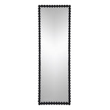 ZUN 23" x 72" Full Length Mirror with Metal Beaded Frame, Rectangular Oversized Mirror for Living Room W2078135197