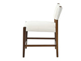 26.4" Solid Wood Counter Height Barstools, Modern Bar Stools Set of 2, Linen Upholstered Kitchen N762P411383A