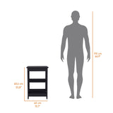 Clio Auxiliary Table, with two shelves B128P189931
