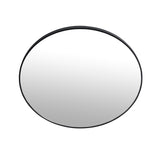 32 x 32 Inch Bathroom Mirror Black Aluminum Frame W99967979