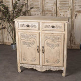 ZUN Vintage Carved Cabinets Wooden Cabinets Entrance Cabinets Living Room Cabinets Wooden Furniture W2946P243861