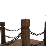 Wooden Garden Bridge Arc Footbridge 11461560