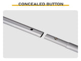 6.5 m 5-Section Extendable Roof Snow Rake Aluminum Pole ABS Shovel Head, One-Key Folding 17668951