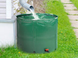 66 Gallon Folding Rain Barrel Water Collector Green 66525837