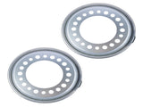 2PCS Auto Wheel Balancer Fit For 22.5-24.5" Wheel - Steer Silver 800-822 800822 16888641