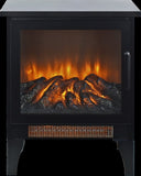 ZUN 15 inch 3D Flame Electric Infrared Quartz Fireplace Stove without remote control 41701839