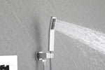 ZUN 12" Rain Shower Head Systems Wall Mounted Shower W92852779