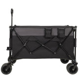 Extra Large 300L Tall Heavy-Duty Folding Wagon Cart with 480lbs Capacity All-Terrain Wheels, Side W2932P289384