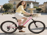 A26261 26 inch's Bicycle, Shock Absorbing Front Fork, 7 - Speed, V - brakes, Mountain Tire, W1856P414947