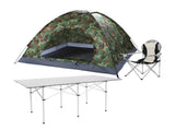 3-4 Person Camping Dome Tent Camouflage 99828302