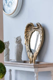 ZUN 22" x 16" Golden Wing Accent Mirror, Wall Mirror for Living Room, Entryway, Bedroom, Foyer, Office W2078124363