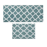 Reversible High Pile Tufted Microfiber Bath Rug B03598726