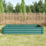 ZUN Raised Garden Bed Outdoor, 6×3×1ft , Metal Raised Rectangle Planter Beds for Plants, Vegetables, and 21283723