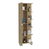 Los Angeles Linen Cabinet, Five Shelves, One Cabinet, Divisions B128P148932