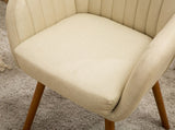 Tuchico Contemporary Fabric Accent Chair, Tan T2574P164259
