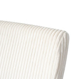 Modern Beige simple dining chair Fabric Upholstered Chairs home bedroom stool back dressing chair W210132720