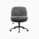 Cross Legged Office Chair on Wheels Adjustable Swivel Wider & Thickened, Ergonomic Desk Chair for 30388516