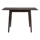 29"- 45" Extendable Dining Table for 4, Folding Kitchen Table with Rubberwood Legs, Space-Saving N752P216387P
