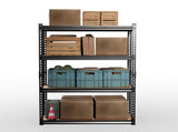 4-layer adjustable shelf spacing, gourd-shaped perforation, rubber mallet with gloves, display rack, 27264305