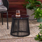 MOONSTONE SIDE TABLE 67842.00BLK