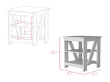 Side Table Rossville, Living Room, White B092P191181