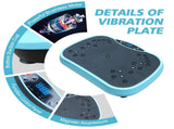 Vibration Plate Exercise Machine - Whole Body Workout Vibration Fitness Platform, Home Training 96612901