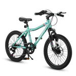 ZUN S20101 20 Inch Kids' Bike, Boys Girls Mountain Bike Ages 8-12, 7 Speed Teenager Children Kids' W1856115516