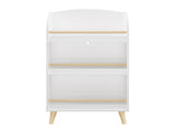 Kids Bookshelf, 3-Tier Bookcase, Book Organizer, toy Storage Cabinet Organizer, White 33748394