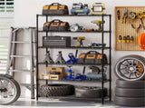 6-Tier Heavy-Duty Metal Storage Shelving, 4800 LBS Total Capacity Adjustable Utility Rack 48983420