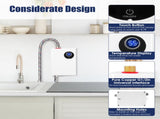 3000W Tankless Water Heater - Instant Hot Water Heater with LCD Display , IPX4 70185664