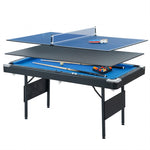 ZUN 3 in 1 game table,pool table,billiard table,table games,table tennis, multi game table,table W1936119611