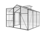Newly marketed Gain height windproofaluminum greenhouse 6x6 FT Polycarbonate Greenhouse Raised Base 99440443