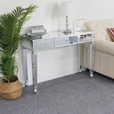 FCH Three Drawers Mirror Table Dressing Table Console Table 12315307