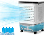 3 in 1 Portable Evaporative Cooler,720R,Indoor,Outdoor,461CFM Air Cooler with remote,Copper 63438621