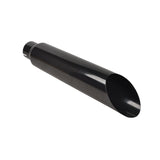 5-7 straight black, made of stainless steel 409, sprayed with black paint, wall thickness 1.2mm 66273062