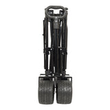 Collapsible Foldable Extended Wagon with 480lbs Weight Capacity, Heavy Duty Folding Utility Garden W2932P253156