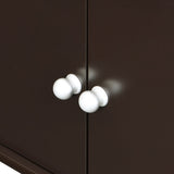 U-Can Modern Rectangle Coffee Table with Four Drawers, Two Side Hidden Storage Compartments, 47.2" N724P286418D