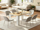 47" Dining Table for 4-6 OModern Rectangular Kitchen Table 55922620