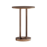 Tareel Antique Bronze Round Accent Table B050P364436