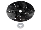 5-Lugs Universal Tire Adapter Wheel Balancer Finger Plate Fits for 40mm Shaft Black Wheel with 4 5 6 96808561