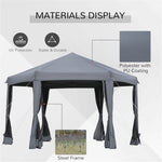 ZUN Pop Up Canopy Party Tent -AS （Prohibited by WalMart） 37688646