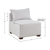 Modular Armless Chair B035118625