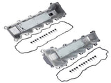 2X Aluminum Engine Valve Cover Fits For Jeep Commander Dodge Ram 1500 Durango 4.7L 53022139AB 39728321