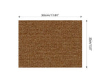 self Adhesive 12" Carpet Tiles Peel and Stick Floor Plank Mat Non-Slip 77145145