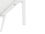 Set of 2 Rectangle End Table, Tempered Glass Tabletop with MDF layer, Modern Table for Living Room , W241P184250